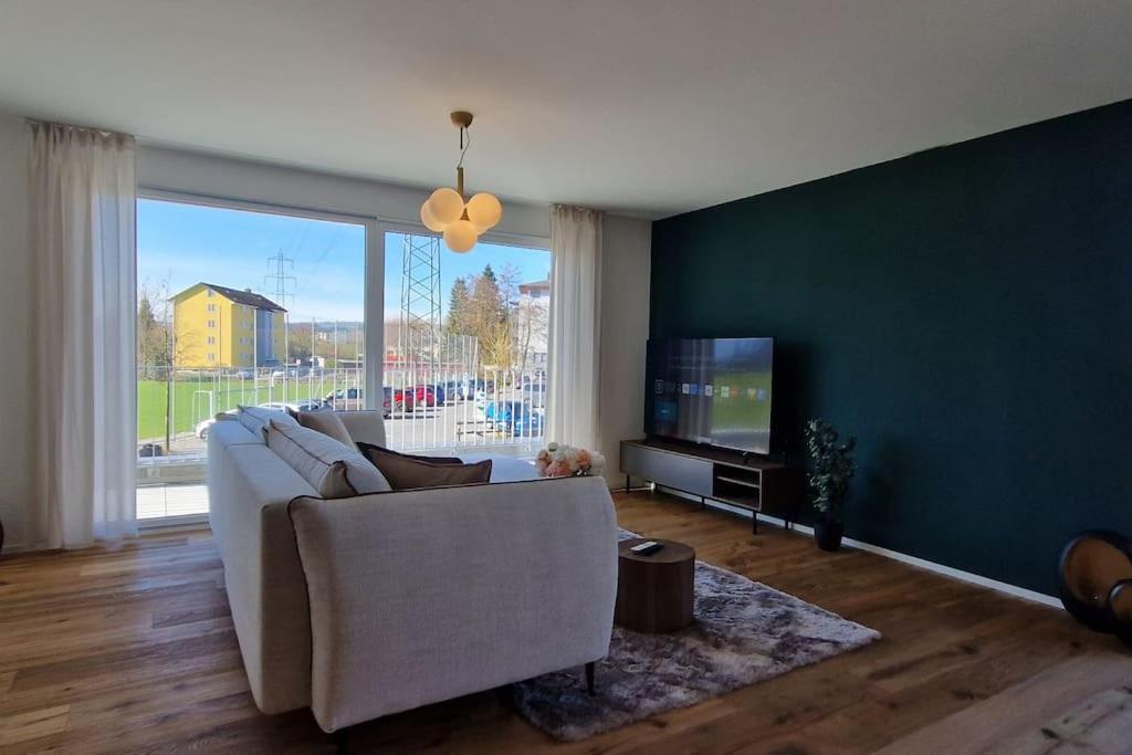 Visionary Hospitality Rothenburg, Lucerne - Premium Apartments With Free Parking, Washer, Kitchen, Terrace, 15' City Exterior photo