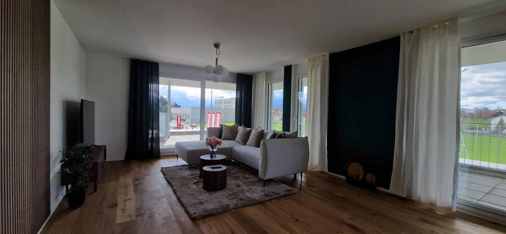 Visionary Hospitality Rothenburg, Lucerne - Premium Apartments With Free Parking, Washer, Kitchen, Terrace, 15' City Exterior photo